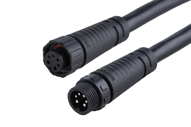 M12防水連接器2~8芯