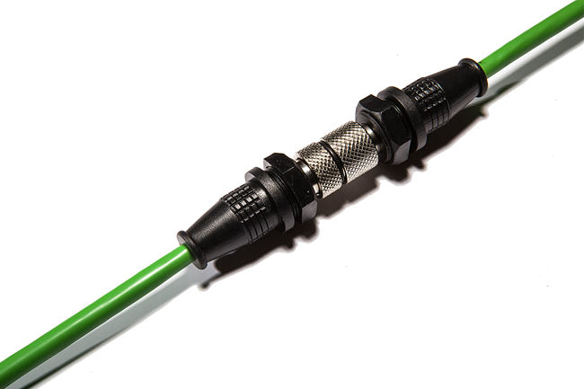 M12防水連接器2~8芯(前面板式可螺帽鎖緊)